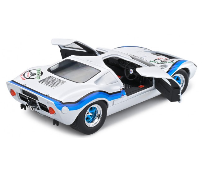 Solido - S1803006 - FORD GT40 MK.1 EMILIO MARTA ANGOLA CHAMPIONSHIP 1973  - Hobby Sector