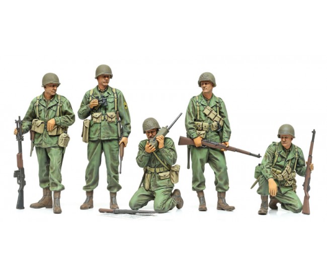 Tamiya - 35379 - MILITARY MMINIATURES U.S. INFANTRY SCOUT SET  - Hobby Sector