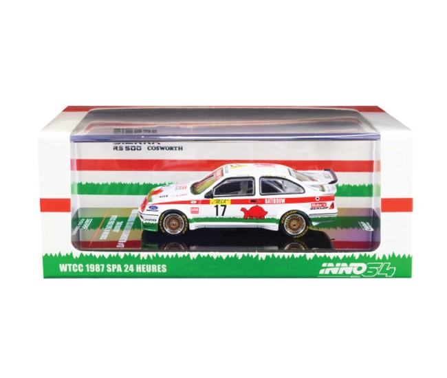 INNO64 - IN64-RS500-BATI - FORD SIERRA RS500 COSWORTH "BATIBOUW" WTCC SPA 24H 1987  - Hobby Sector