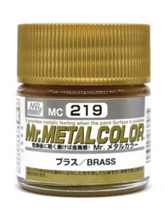 MrHobby (Gunze) - MC-219 - Mr.Metal Color Brass 10ml  - Hobby Sector