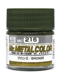 MrHobby (Gunze) - MC-216 - Mr.Metal Color Bronze 10ml  - Hobby Sector