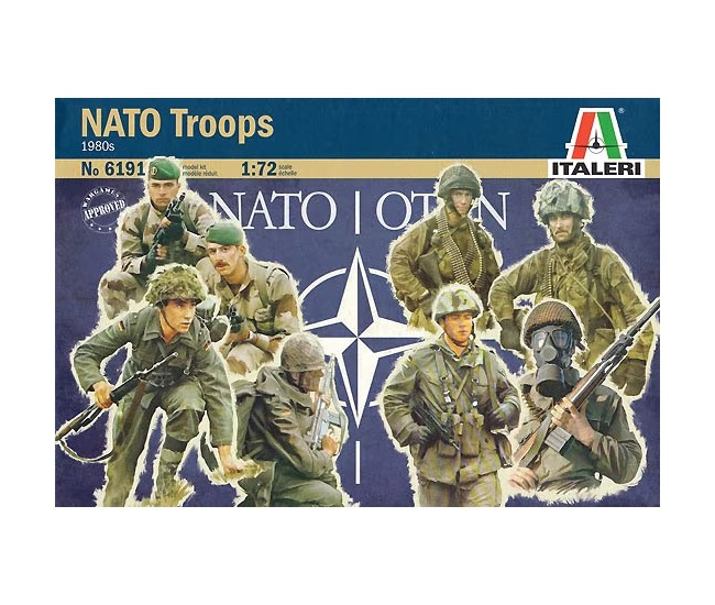 Italeri - 6191 - NATO TROOPS 1980S  - Hobby Sector