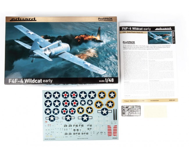 Eduard - 82202 - F4F-4 WILDCAT EARLY - PROFIPACK EDITION  - Hobby Sector