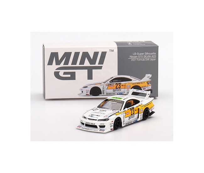 Mini GT - MGT00434-R - NISSAN SILVIA S15 LB SUPER SILHOUETTE  - Hobby Sector