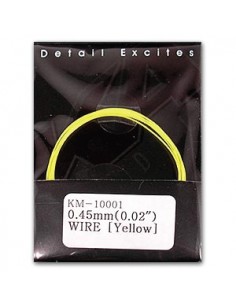 YELLOW WIRE 0.45MM (0.02")
