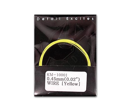 KA Models - KM10001 - YELLOW WIRE 0.45MM (0.02")  - Hobby Sector