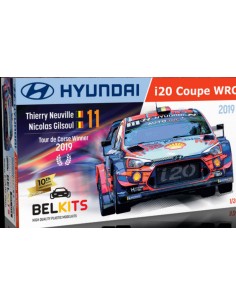 Belkits - BEL014 - HYUNDAI I20 COUPE WRC WINNER TOUR DE CORSE 2019  - Hobby Sector
