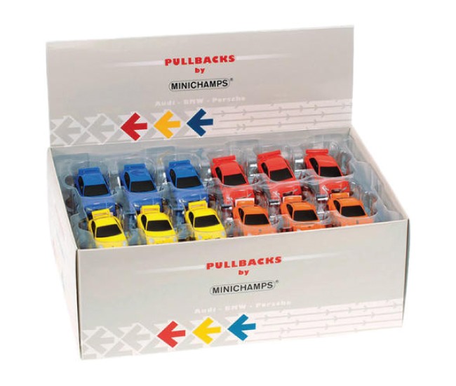 Minichamps - MC64bmwBL - BMW 320 SI - PULLBACKS BY MINICHAMPS  - Hobby Sector