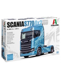 Italeri - 3961 - SCANIA S770 4X2 NORMAL ROOF - LIMITED EDITION - ON DEMAND  - Hobby Sector