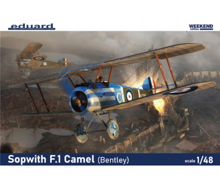 Eduard - 8485 - SOPWITH F.1 CAMEL (BENTLEY) - WEEKEND EDITION  - Hobby Sector