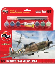 Airfix - A55213 - Boulton Paul Defiant Mk.1 Starter Set  - Hobby Sector