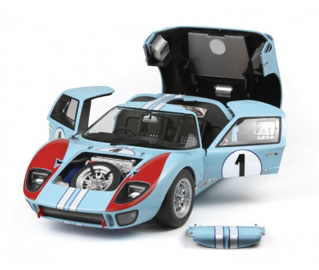 Meng - RS-001 - FORD GT40 MK.II ‘66 (PRE-COLORED EDITION) - ON DEMAND  - Hobby Sector