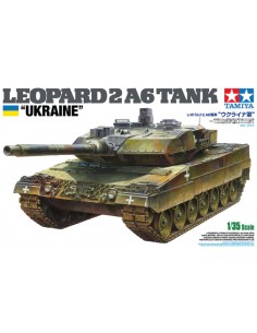 Tamiya - 25207 - LEOPARD 2A6 TANK UKRAINE  - Hobby Sector
