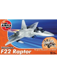 Airfix - J6005 - Airfix - QUICK BUILD F22 Raptor  - Hobby Sector