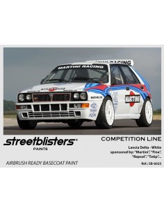Streetblisters - SB30-6025 - LANCIA DELTA BIANCO - COMPETITION LINE 30ML  - Hobby Sector