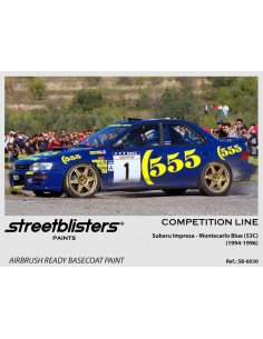 Streetblisters - SB30-6030 - SUBARU IMPREZA MONTECARLO BLUE (1994-1996) - COMPETITION LINE 30ML  - Hobby Sector