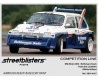 Streetblisters - SB30-6027 - MG METRO 6R4 ROTHMANS TEAM PAINT SET (WHITE AND BLUE) - COMPETITION LINE 2X30ML  - Hobby Sector