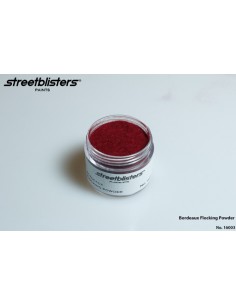 Streetblisters - 16000 - BORDEAUX FLOCKING POWDER  - Hobby Sector