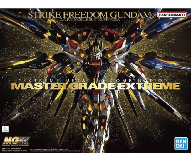 Bandai - 5063368 - MGEX MASTER GRADE EXTREME STRIKE FREEDOM GUNDAM  - Hobby Sector