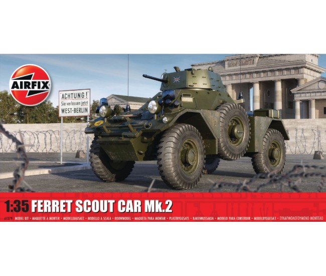 Airfix - A1379 - FERRET SCOUT CAR MK.2  - Hobby Sector