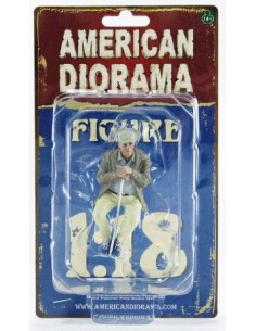 American Diorama - AD38234 - SITTING OLD COUPLE FIGURE 1  - Hobby Sector