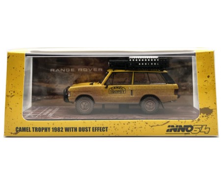 INNO64 - IN64-RRC-CT82DE - RANGE ROVER "CLASSIC" CAMEL TROPHY 1982 WITH DUST EFFECT  - Hobby Sector