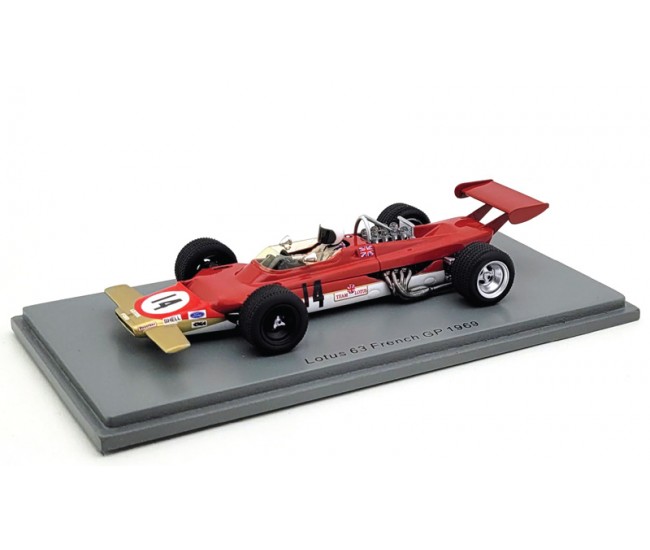 Spark - S6352 - LOTUS 63 F1 JOHN MILES FRENCH GP 1969  - Hobby Sector