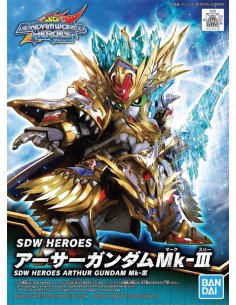 Bandai - 5062169 - SDW HEROES ARTHUR GUNDAM MK-III  - Hobby Sector