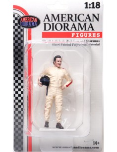 American Diorama - AD76350 - RACING LEGENDS 60'S - GRAHAM HILL  - Hobby Sector