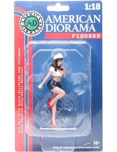 American Diorama - AD76342 - PIN-UP GIRL - SANDRA  - Hobby Sector