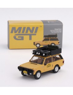 Mini GT - MGT00509 - RANGE ROVER CAMEL TROPHY PAPUA NEW GUINEA TEAM USA 1982  - Hobby Sector