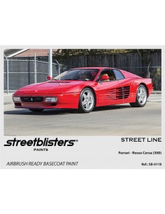 Streetblisters - SB30-0118 - FERRARI ROSSO CORSA - STREET LINE 30ML  - Hobby Sector