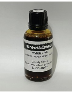 Streetblisters - SB30-0037 - CANDY YELLOW - BASIC LINE 30ML  - Hobby Sector
