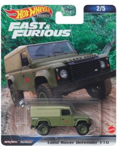 Hotwheels - hwmvHKD26 - LAND ROVER DEFENDER 110 - FAST AND FURIOUS THE FAST SAGA 2/5  - Hobby Sector
