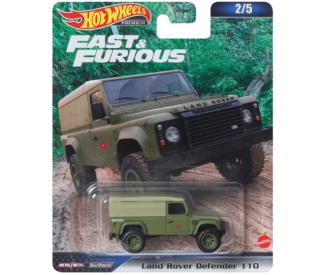 Hotwheels - hwmvHKD26 - LAND ROVER DEFENDER 110 - FAST AND FURIOUS THE FAST SAGA 2/5  - Hobby Sector