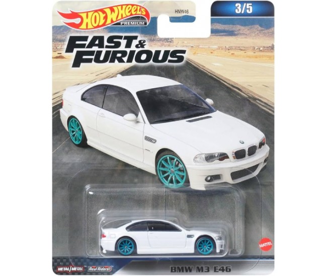 Hotwheels - hwmvHNW46-979C-3 - BMW M3 E46 - FAST AND FURIOUS 7 3/5  - Hobby Sector