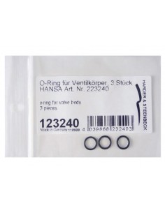 Harder & Steenbeck - 123240 - O-ring for valve body + fPc valve, unit 3 pcs  - Hobby Sector