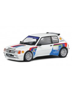 Solido - S4310805 - PEUGEOT 205 DIMMA RALLYE TRIBUTE 1992  - Hobby Sector