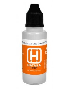 Hataka - HTK-XP09 - SATIN CLEAR COAT - VERNIZ LACQUER 17ML  - Hobby Sector