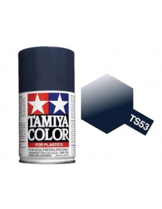 Tamiya - TS-53 - DEEP METALLIC BLUE 100ML SPRAY ACRÍLICO  - Hobby Sector