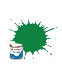 Humbrol - AA0028 - 2 Emerald Gloss - 14ml Enamel Paint  - Hobby Sector