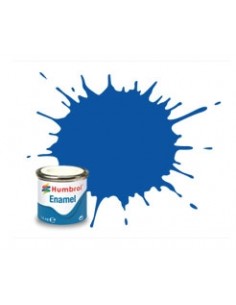 Humbrol - AA0151 - 14 French Blue Gloss - 14ml Enamel Tinta  - Hobby Sector