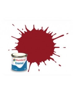 Humbrol - AA0223 - 20 Crimson Gloss - 14ml Enamel Paint  - Hobby Sector
