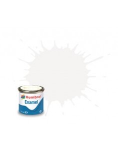 Humbrol - AA0240 - 22 White Gloss - 14ml Enamel Paint  - Hobby Sector
