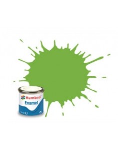 Humbrol - AA0415 - 38 Lime Gloss - 14ml Enamel Paint  - Hobby Sector