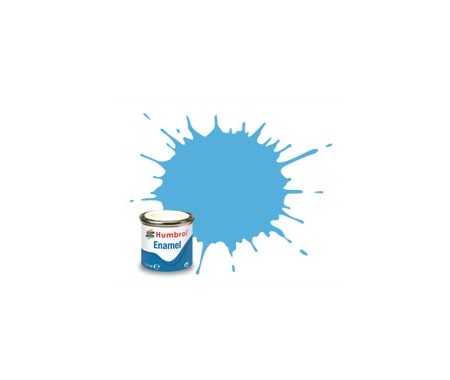 Humbrol - AA0518 - 47 Sea Blue Gloss - 14ml Enamel Paint  - Hobby Sector