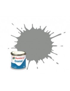 Humbrol - AA1393 - 126 US Medium Grey Satin - 14ml Enamel Paint  - Hobby Sector
