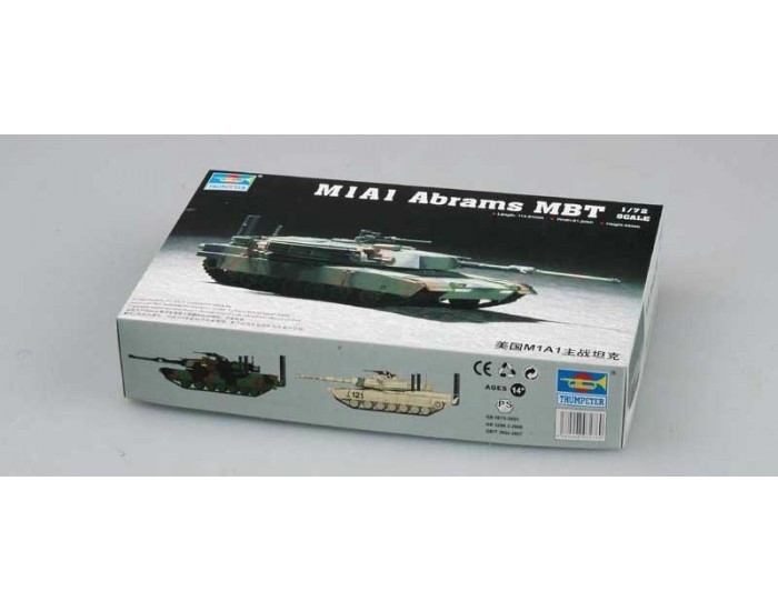 Trumpeter - 07276 - M1A1 Abrams MBT  - Hobby Sector