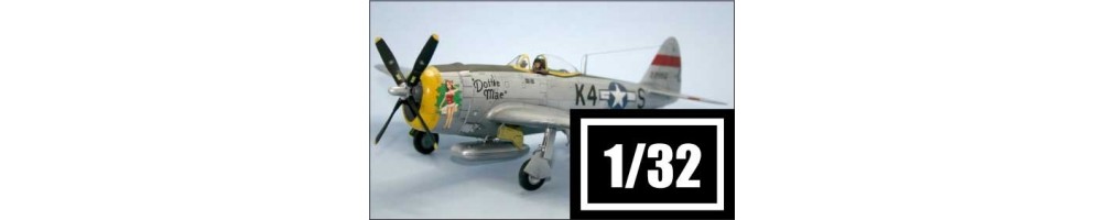 Kits de modelismo de aviões à escala 1/32