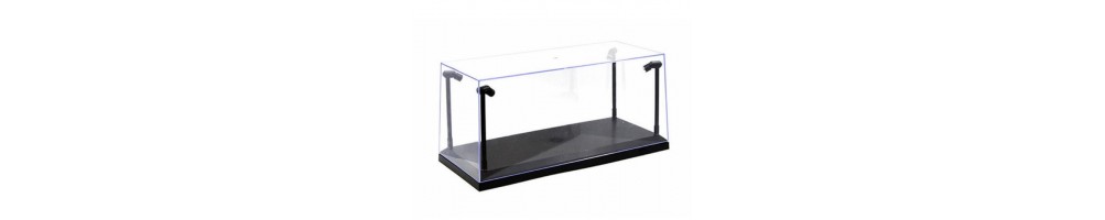 Showcases, display cases and accessories for diecast models - HOBBYSECTOR Model Shop